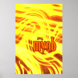 Póster OMG! mímica