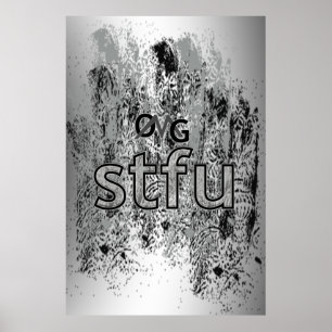 Póster OMG! stfu