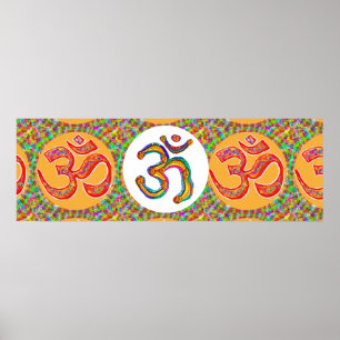 Póster OMmantra Cantos de Om Mantra