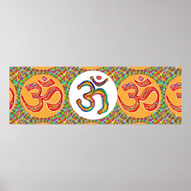 Póster OMmantra Cantos de Om Mantra (Frente)