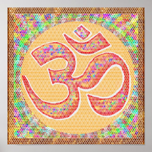 POSTER OMmantra SaiBaba (Frente)