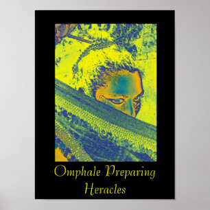 Poster Omphale que prepara Heracles