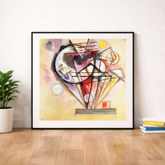 Poster On the Points by Wassily Kandinsky