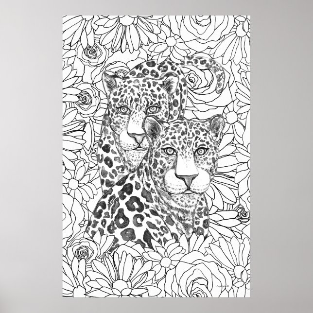 Poster Onça Oculta (Frente)
