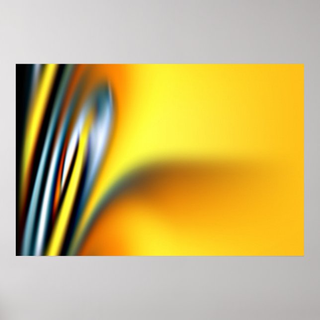 Poster onda amarela (Frente)
