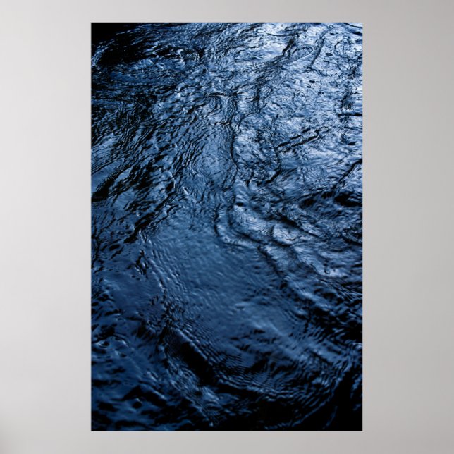 Poster Onda de água (Frente)