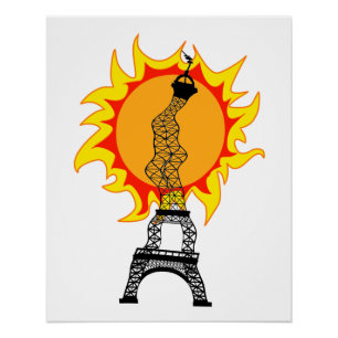 Póster Onda Europeia de Calor