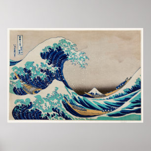 Poster Onda Japonesa