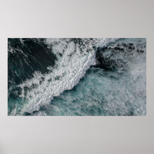 Poster Onda oceânica (Frente)