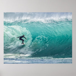 Poster Onda surfando épico