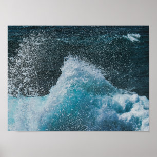 Poster Ondas Crystal Ocean