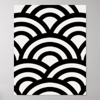 Ondas De abstrato, Arcos, Linhas Pretas E Brancas
