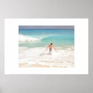 Póster Ondas de Cancun