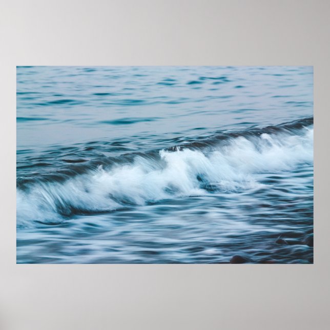 Poster Ondas de exposição longa (Frente)