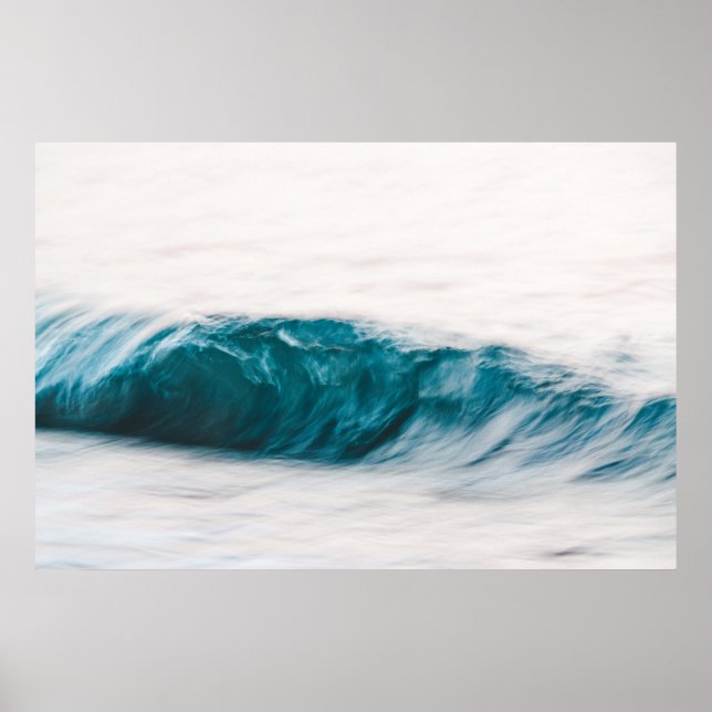 Poster Ondas de exposição longa (Frente)