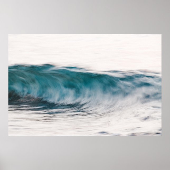 Poster Ondas de exposição longa (Frente)