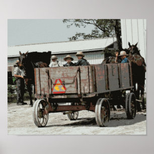 Poster Ondas de Rapaz Amish