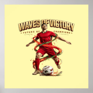 Poster ondas de vitória