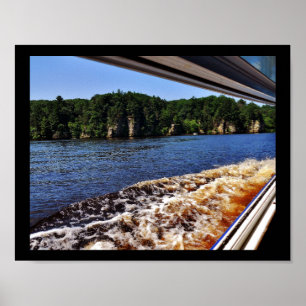 Poster Ondas de Wisconsin River
