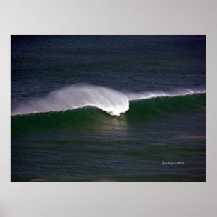 Póster ondas do divertimento
