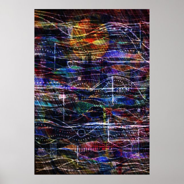 Póster Ondas e Partículas (Frente)