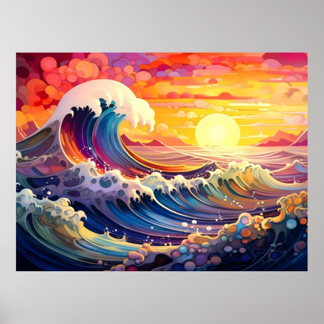 Poster Ondas Épicas 11 (Frente)