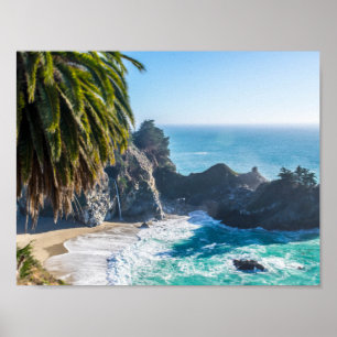 Póster Ondas na praia