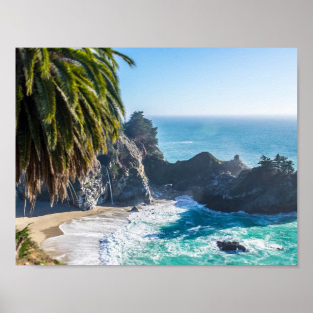 Póster Ondas na praia (Frente)