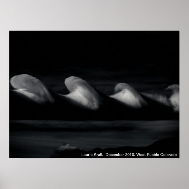 Poster Ondas no céu (Frente)