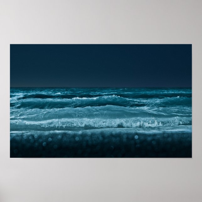 Póster Ondas oceânicas (Frente)