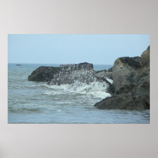 Póster Ondas - Ruby Beach