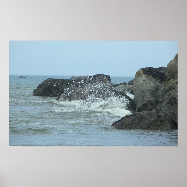 Póster Ondas - Ruby Beach (Frente)