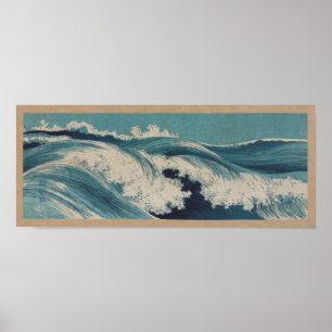 Poster Ondas - zu de Hatō por Uehara Konen