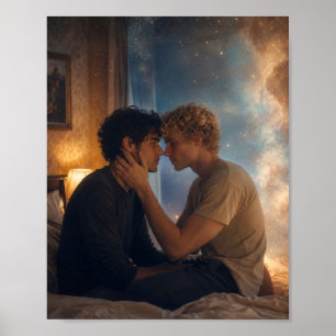 Poster Onde as Paredes se Dissolvem Projeto de Arte Gay