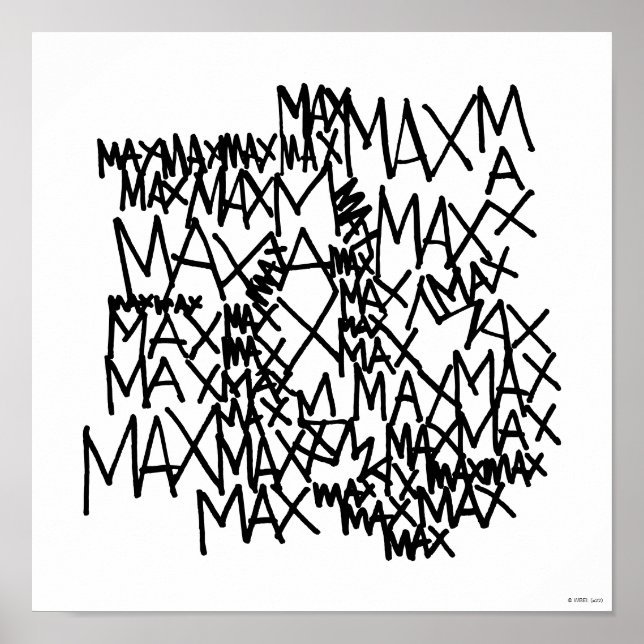 Poster Onde estão as coisas selvagens | Máx. Repetido (Frente)