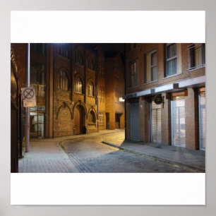 Póster Onde Fantasmas Velhos Encontram Belfast Impressão.