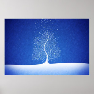Poster Onde os flocos de neve são nascidos