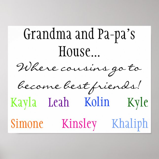 Poster Onde os primos vão se tornar melhores amigos! (Frente)