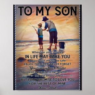 Poster Onde Quer Que A Sua Viagem De Pai De Vida Para Fil