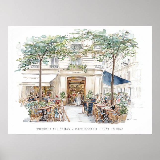 Poster Onde Tudo Começou Envie o Esboço da Sua Localizaçã (Frente)