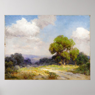 Poster Onderdonk - Morning In Hills Southwest Texas