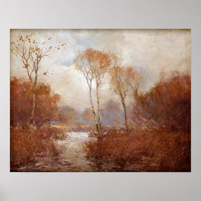 Poster Onderdonk - Paisagem de outubro (Frente)