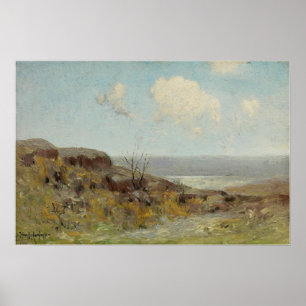 Poster Onderdonk - Rocky Hillside Quiet Piscina 1908