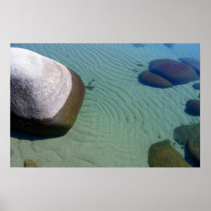 Póster Ondinhas da areia de Lake Tahoe