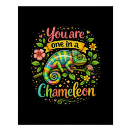 Póster One in a Chameleon