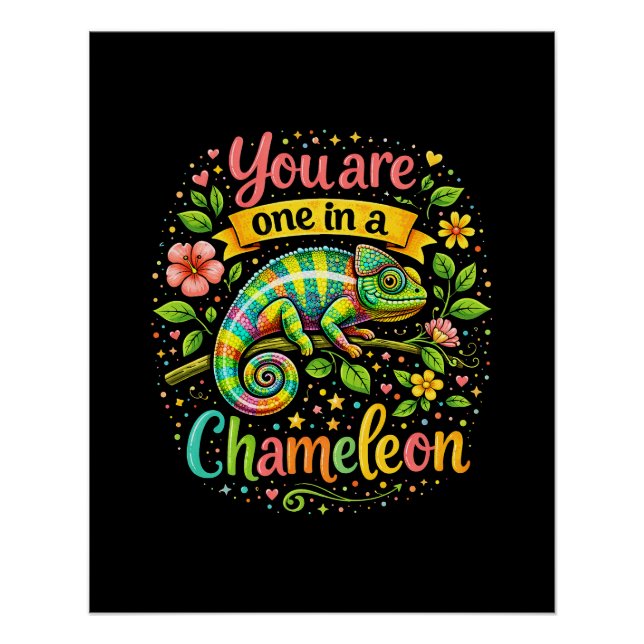 Póster One in a Chameleon (Frente)