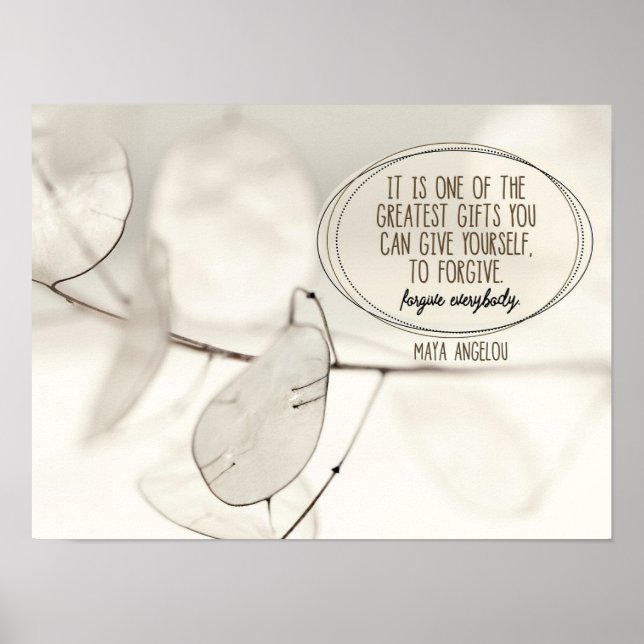 Poster One of the Greatest Gifts (Frente)