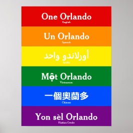Póster One Orlando
