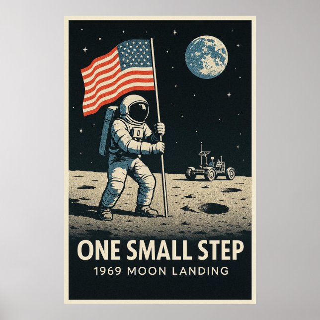 Poster One Small Step (Frente)