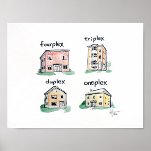 Poster Oneplex Duplex